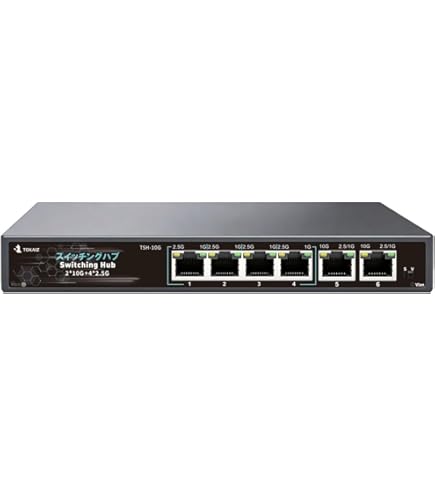 Amazon | QNAP(キューナップ) 2つの10GBASE-Tポートと4つの2.5GbE